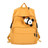 Teen Girls Waterproof Nylon Schoolbag Backpack