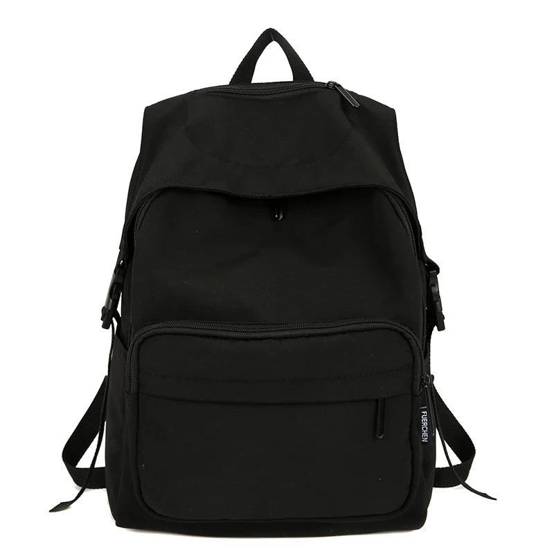 Teen Girls Waterproof Nylon Schoolbag Backpack