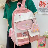 Girl Elementary School Backpack Large Capacity Japanese Style