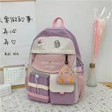Girl Elementary School Backpack Large Capacity Japanese Style