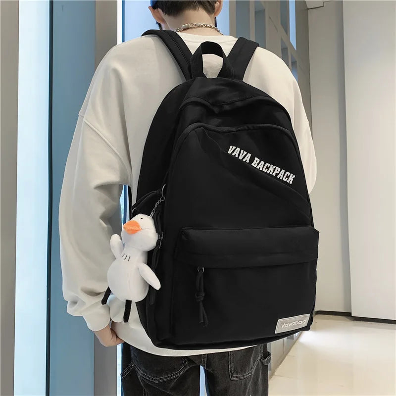 Large Capacity College Student Backpack with Computer Bag