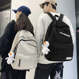 Large Capacity College Student Backpack with Computer Bag