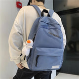 Large Capacity College Student Backpack with Computer Bag