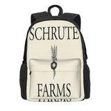 Schrute Farms Backpacks Men's & Women's Bags Eco-Friendly Class Bags