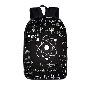 Science Experiment Backpack for Teenager Boys Girls School Bags