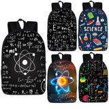 Science Experiment Backpack for Teenager Boys Girls School Bags