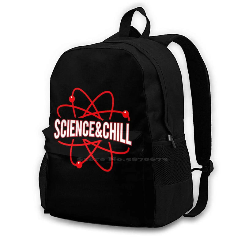 Science Guy Chill School Bag Big Capacity Backpack Laptop 15 Inch
