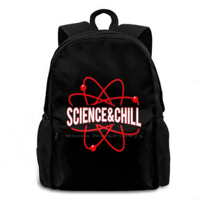 Science Guy Chill School Bag Big Capacity Backpack Laptop 15 Inch