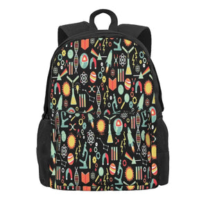Science Studies 3 Backpacks Men's Backpacks Bags For Women Kids Backpack Women B