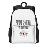 Brilliant Backpacks Men's & Women's Travel Backpack