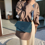 Vintage Leather Handbag Women's Crossbody Bag