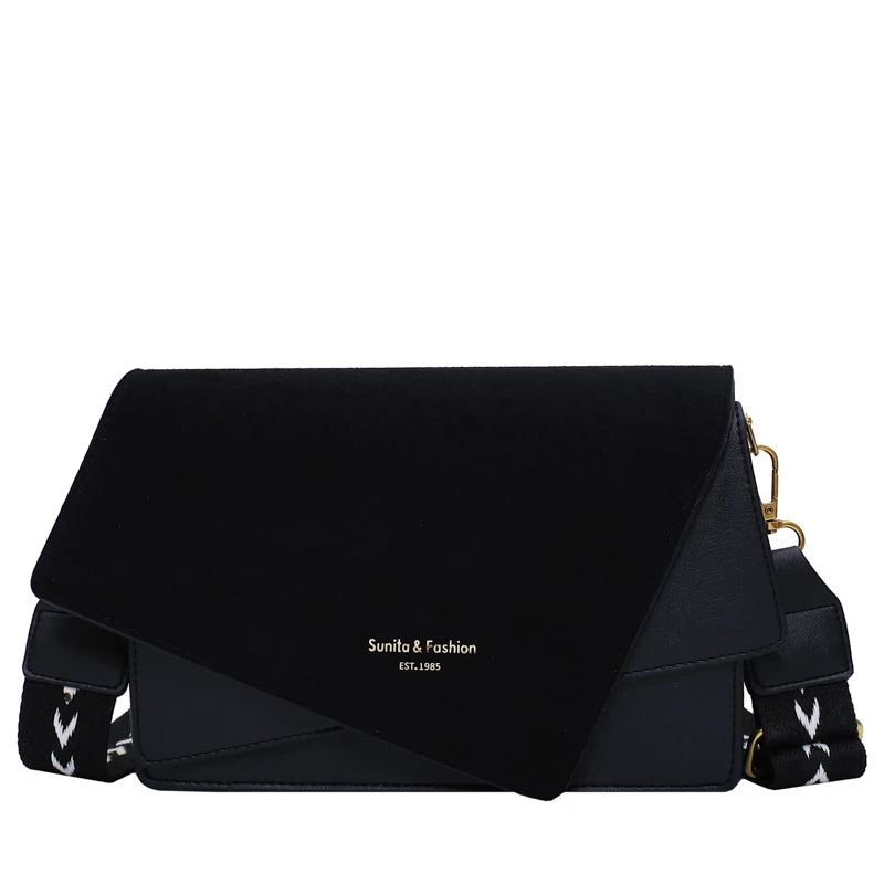 Vintage Leather Handbag Women's Crossbody Bag