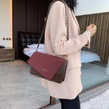 Vintage Leather Handbag Women's Crossbody Bag