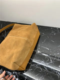 Women's Brown PU Leather Shoulder Bag