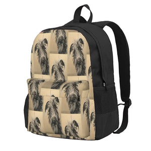 Scruffy Beddywhippet Lurcher Backpacks School Bags