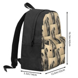 Scruffy Beddywhippet Lurcher Backpacks School Bags
