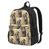 Scruffy Beddywhippet Lurcher Backpacks School Bags