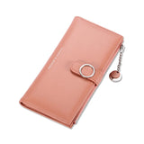 Seagloca High PU Leather Women Long Purse