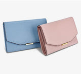 Seagloca Japan Women's Wallets Short Three-fold Zipper Bag Wallet