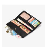 Seagloca Wallet Women Frosted Zipper Clutch