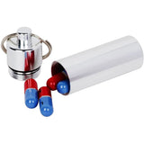 Sealed Medicine Storage Box Keychain Small Medicine Box
