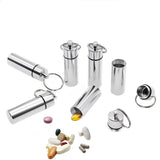 Sealed Medicine Storage Box Keychain Small Medicine Box