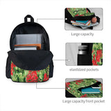 Colorful Botanical Leaves Backpack Men Women School Bag