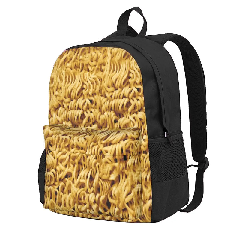 Ramen Noodle Pattern Backpacks Men's & Women's School Bag