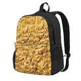 Ramen Noodle Pattern Backpacks Men's & Women's School Bag