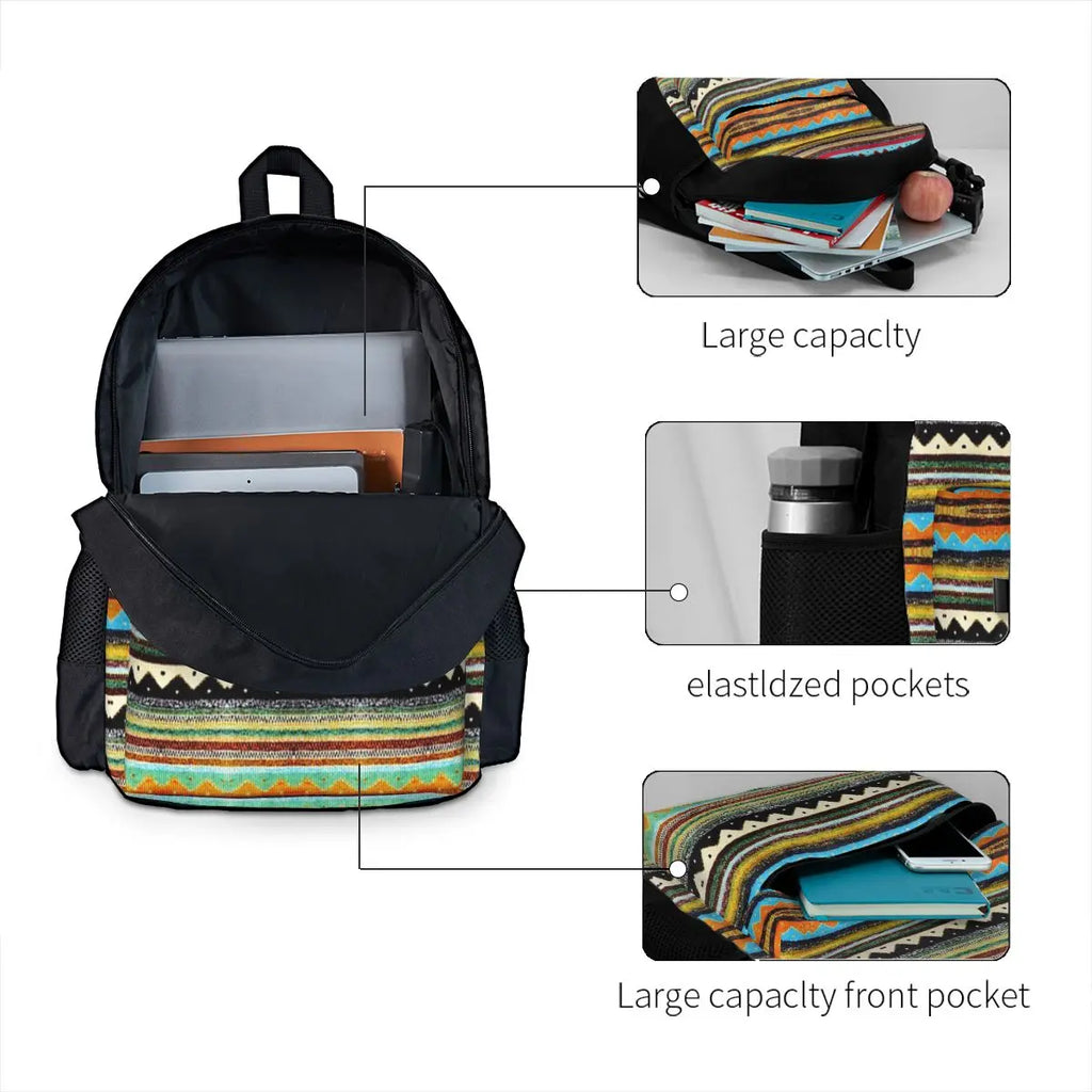 Seasons Mysteries 2 Vintage Backpacks For Men and Women