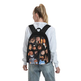 Seb Stan Collage Backpacks Men's Backpacks Bags For Women