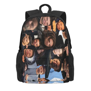 Seb Stan Collage Backpacks Men's Backpacks Bags For Women