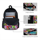 Security Breach Crew Backpacks Anime Bags For Men Women