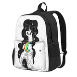 Space Backpacks Men's Waterproof Backpack Zipper Male Backpack