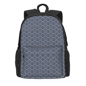 Seigaiha Japanese Collection Backpacks for Men and Women