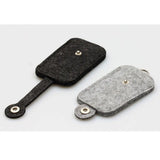 Key Wallet Purse Men Women Felt Keychain Holder Pocket Organizer