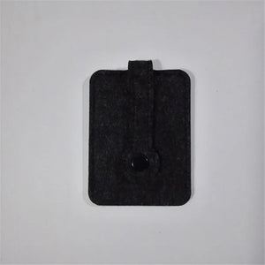 Key Wallet Purse Men Women Felt Keychain Holder Pocket Organizer