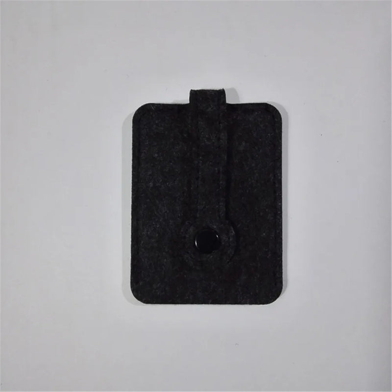 Key Wallet Purse Men Women Felt Keychain Holder Pocket Organizer