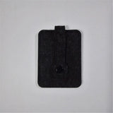 Key Wallet Purse Men Women Felt Keychain Holder Pocket Organizer