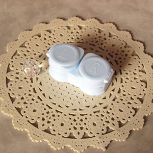 Mini Lens Case with Mirror Holder for Travel Accessories
