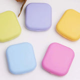 Mini Lens Case with Mirror Holder for Travel Accessories