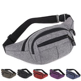 Unisex Waist Bum Bag Fanny Pack Holiday Travel Money Belt Pouch Wallet