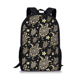 Turtle Pattern Boys School Bags Style Mochila Infantil Children's Backpack