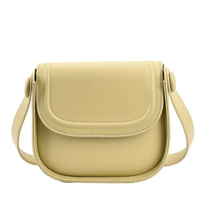 Semicircle Saddle Shoulder Crossbody Bags with Adjustable Wide Strap