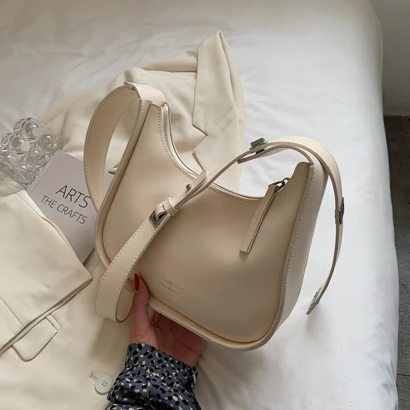 Semicircle Saddle Shoulder Crossbody Bags for Women