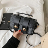 Wild Print Small Square Bag Single Shoulder Handbag