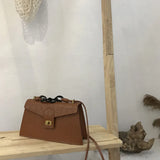 French Niche Ladies Casual Clutch Bag Retro Handle Handbag