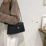 French Niche Ladies Casual Clutch Bag Retro Handle Handbag