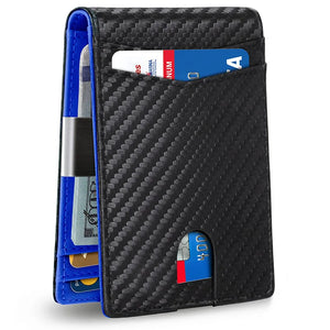 Sentiblos Bifold Leather Wallet 12 Slots RFID Blocking Wallet for Men&Women