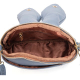 Sentiblos Small Crossbody Shoulder Bag for Women&Girl with Rabbit Ear Shape